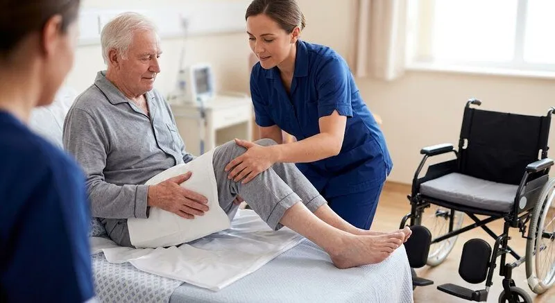 anziano spostamento letto sedia prevenzione decubito