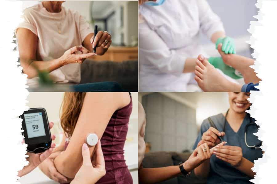 assistenza al paziente diabetico foto