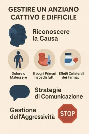 Come gestire un anziano cattivo?