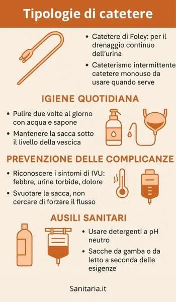 Come gestire un anziano con catetere