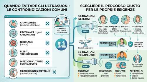 infografica quando evitare ultrasuoni