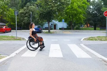 sedia a rotelle leggera