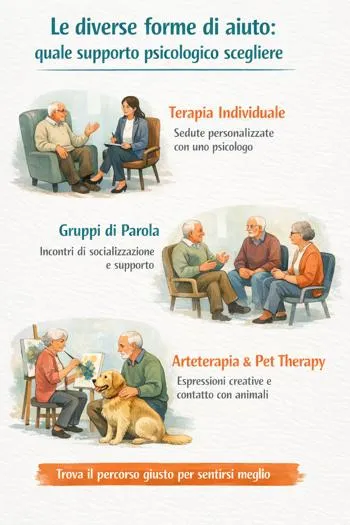 solitudine negli anziani supporto